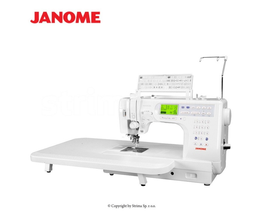 Janome MC 6600 profesional + poukaz na látky v hodnotě 1000Kč Český