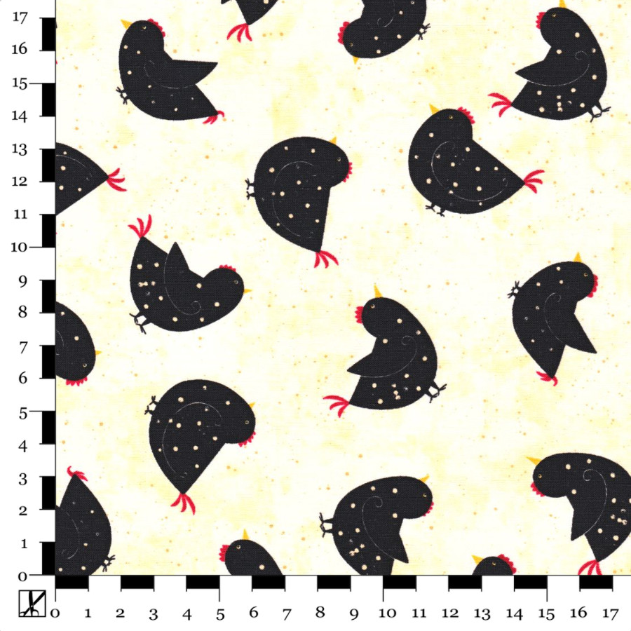 Fresh Eggs, š.110cm, yellow - Obrázek 3